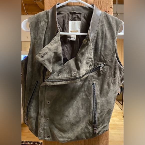 Diesel Women’s Suede Vest - Picture 2 of 3